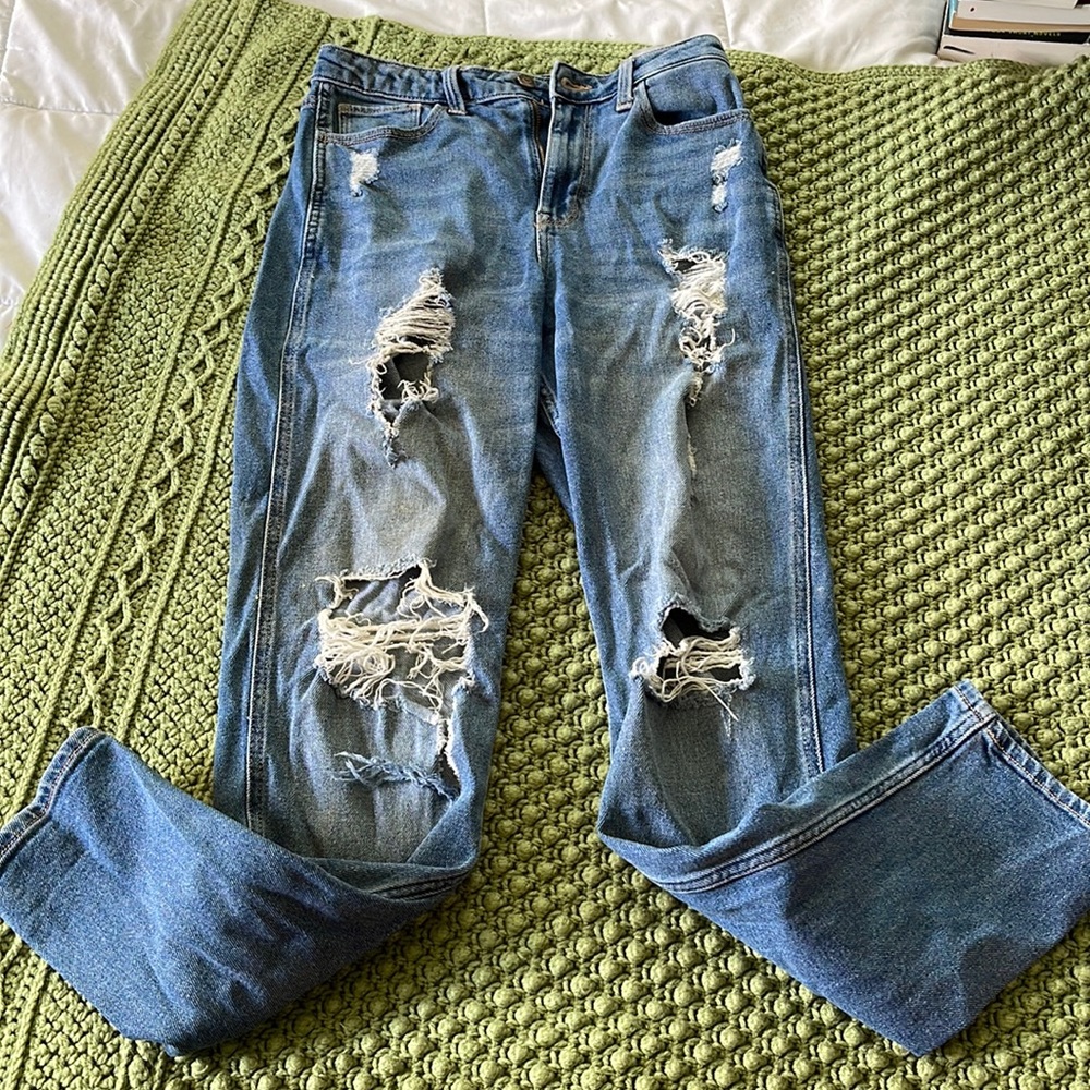 Hollister mom jeans